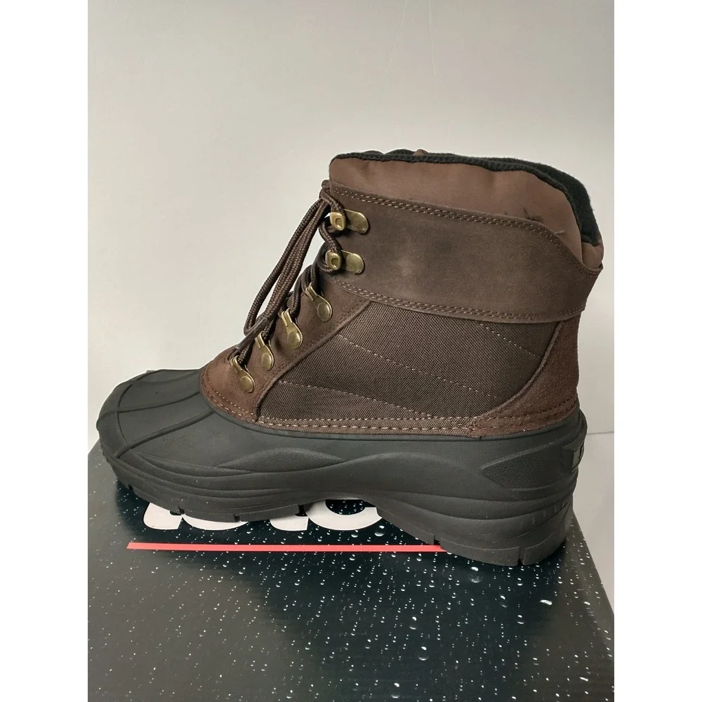 Totes Waterproof‎ Snow Boots Style Rockybrown Rated -10 New Mens 13